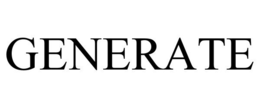 GENERATE trademark