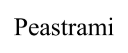 PEASTRAMI trademark