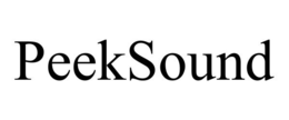 PEEKSOUND trademark