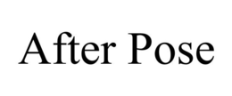 AFTER POSE trademark