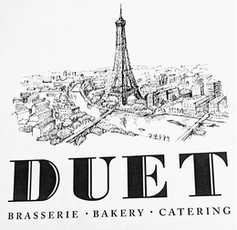 DUET BRASSERIE BAKERY CATERING trademark