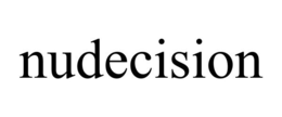 NUDECISION trademark