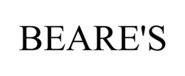BEARE'S trademark