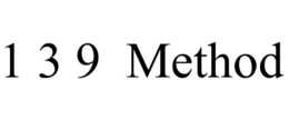 1 3 9 METHOD trademark