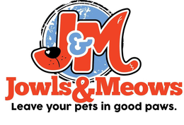J&M JOWLS & MEOWS LEAVE YOUR PETS IN GOOD PAWS. trademark