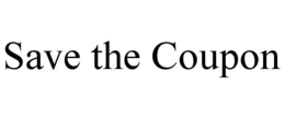 SAVE THE COUPON trademark