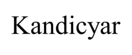 KANDICYAR trademark