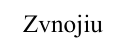 ZVNOJIU trademark
