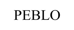PEBLO trademark