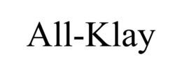 ALL-KLAY trademark