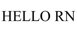 HELLO RN trademark