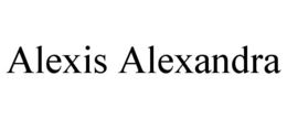 ALEXIS ALEXANDRA trademark