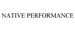 NATIVE PERFORMANCE trademark