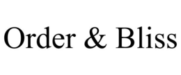 ORDER & BLISS trademark