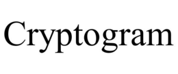 CRYPTOGRAM trademark