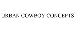 URBAN COWBOY CONCEPTS trademark