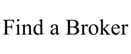 FIND A BROKER trademark