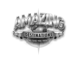 AMAZING DESTINATIONS "WE TAKE YOU THERE" trademark