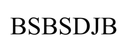 BSBSDJB trademark