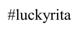 #LUCKYRITA trademark
