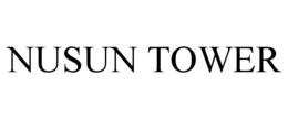 NUSUN TOWER trademark