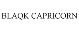 BLAQK CAPRICORN trademark
