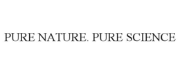 PURE NATURE. PURE SCIENCE trademark