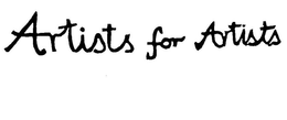 ARTISTS FOR ARTISTS trademark