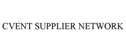 CVENT SUPPLIER NETWORK trademark