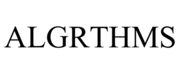 ALGRTHMS trademark