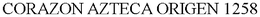 CORAZON AZTECA ORIGEN 1258 trademark