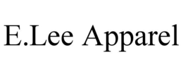 E.LEE APPAREL trademark