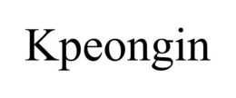 KPEONGIN trademark