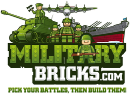 MILITARY BRICKS.COM PICK YOUR BATTLES, THEN BUILD THEM! trademark
