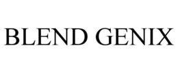 BLEND GENIX trademark