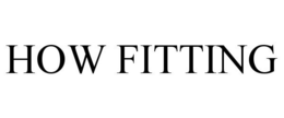 HOW FITTING trademark