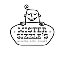 MISTER SIZZLE'S BURGERS BEER SHAKES trademark