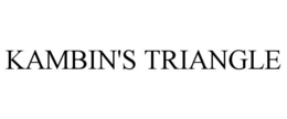 KAMBIN'S TRIANGLE trademark