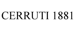 CERRUTI 1881 trademark