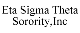 ETA SIGMA THETA SORORITY,INC trademark