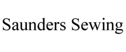 SAUNDERS SEWING trademark