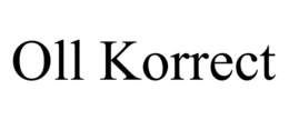 OLL KORRECT trademark