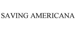 SAVING AMERICANA trademark