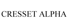 CRESSET ALPHA trademark