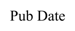 PUB DATE trademark