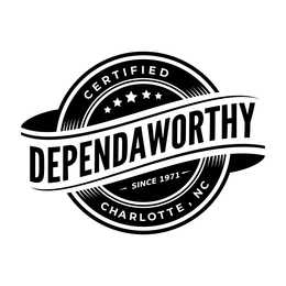 CERTIFIED DEPENDAWORTHY SINCE 1971 CHARLOTTE, NC trademark