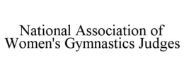NATIONAL ASSOCIATION OF WOMEN'S GYMNASTICS JUDGES trademark