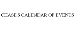 CHASE'S CALENDAR OF EVENTS trademark