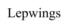 LEPWINGS trademark