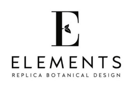 E ELEMENTS REPLICA BOTANICAL DESIGN trademark